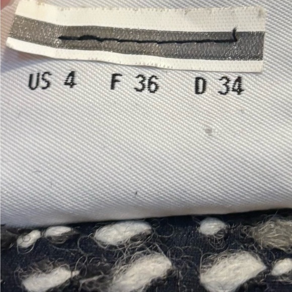 Akris Punto Navy Feminine Tweed Blazer Size 4 - Picture 5 of 9